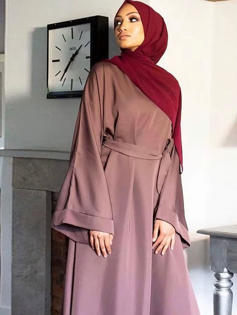 Dubai Luxury Abaya Turkey Muslim Modest Maxi Dress Kaftan Islam Clothing for Women Vestido Caftan Marocain Robe Femme Musulmane