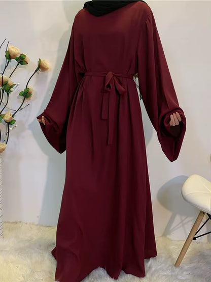 Dubai Luxury Abaya Turkey Muslim Modest Maxi Dress Kaftan Islam Clothing for Women Vestido Caftan Marocain Robe Femme Musulmane