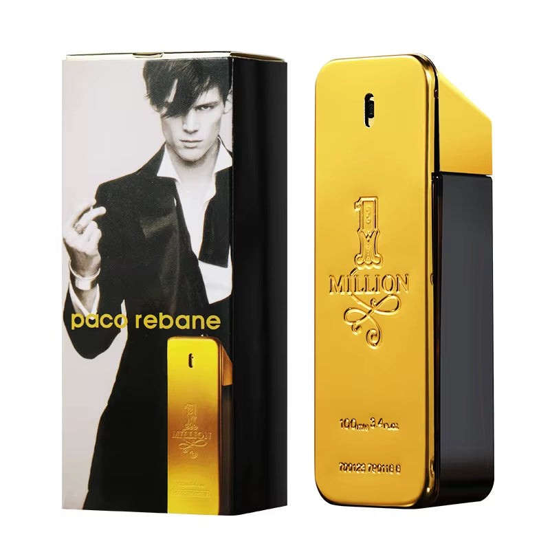 100Ml Original Perfume Hombre Oil Body Spray Eau De Parfum Gift Million Gold Cologne Deodorants Lasting Strong Masculine Men