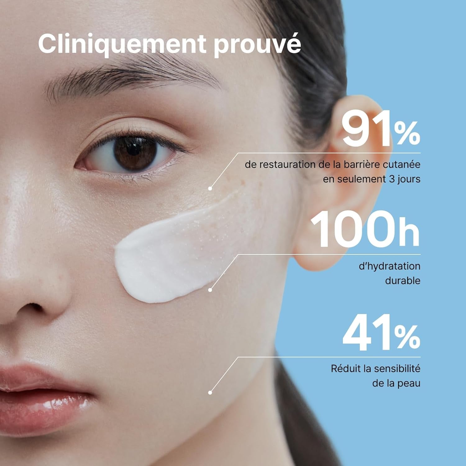 ILLIYOON Ceramida Ato Crema Concentrada 75Ml, Crema Hidratante Para Piel Seca Y Sensible, 100Hr Hidratación, Restauración De La Barrera De La Piel, Suave Para Bebés Y Adultos, Vegano, Sin Perfume