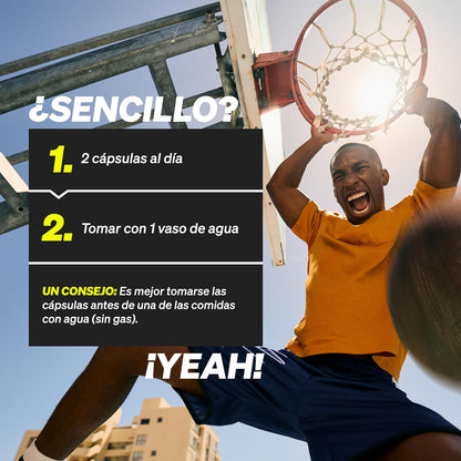 Omega 3 2000Mg Por Dosis Diaria - 365 Cápsulas De Omega-3 - Máxima Concentración De DHA 240Mg Y EPA 360Mg - Probada En Laboratorio Y Fabricada En Alemania